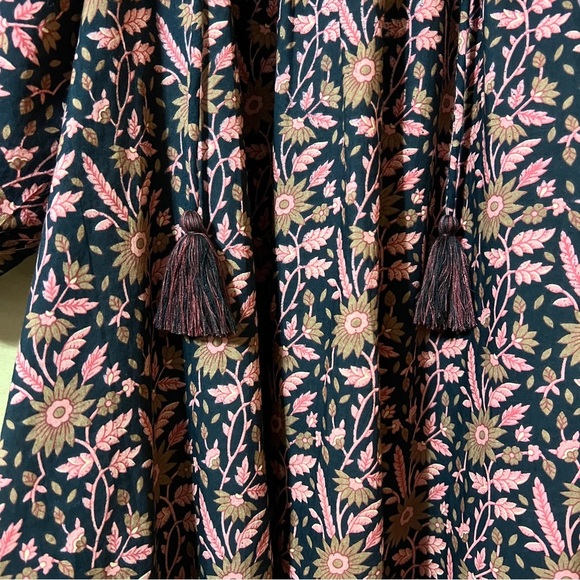 Tuckernuck | Mille Resort Daisy Dress Fiore Popover Tie Neck Mini Dress Size S - Picture 7 of 12